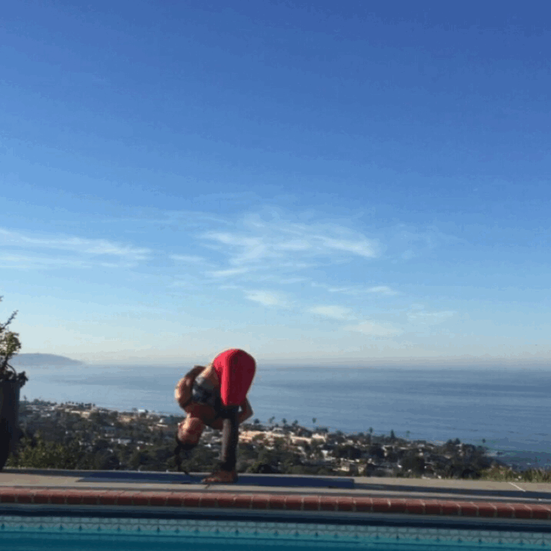 La Jolla Yoga Mini Flow | Bound Half Moon to Bird of Paradise