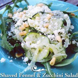 Shaved Fennel & Zucchini Salad