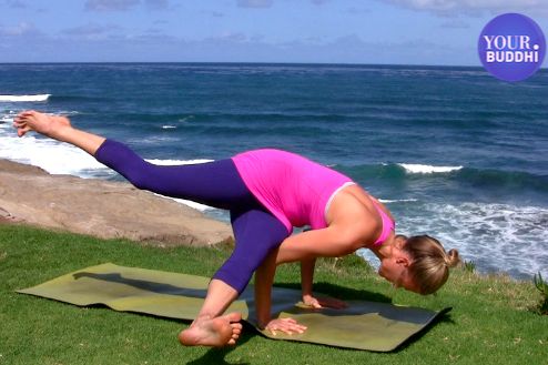 yogaTip: How to Do Side Crane